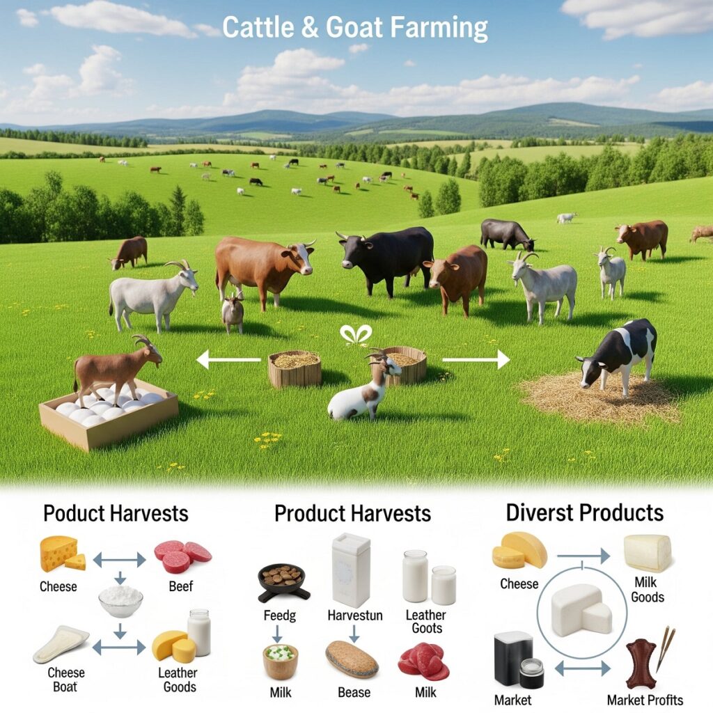 From Pasture to Profit: How to Make Money with Cattle or Goats